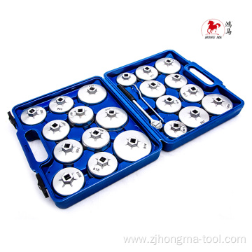 23 Pc Car Bowl Type Oil Filter Wrench